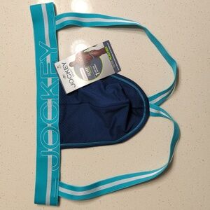 Jockey Men's Teal and Navy Briefs